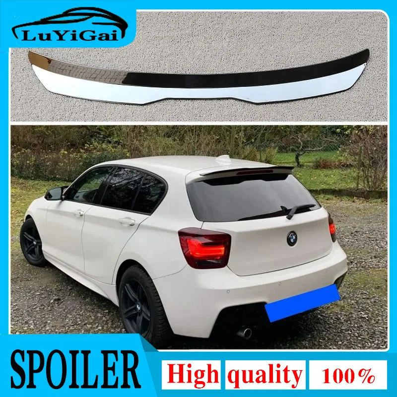 Spoiler Sul Tetto Posteriore Per Bmw Serie 1 2004-2011 E87 Spoiler Hatchback 120I 118I M135I 116I Abs Spoiler Laterale Per Ala Posteriore Dell'Auto
