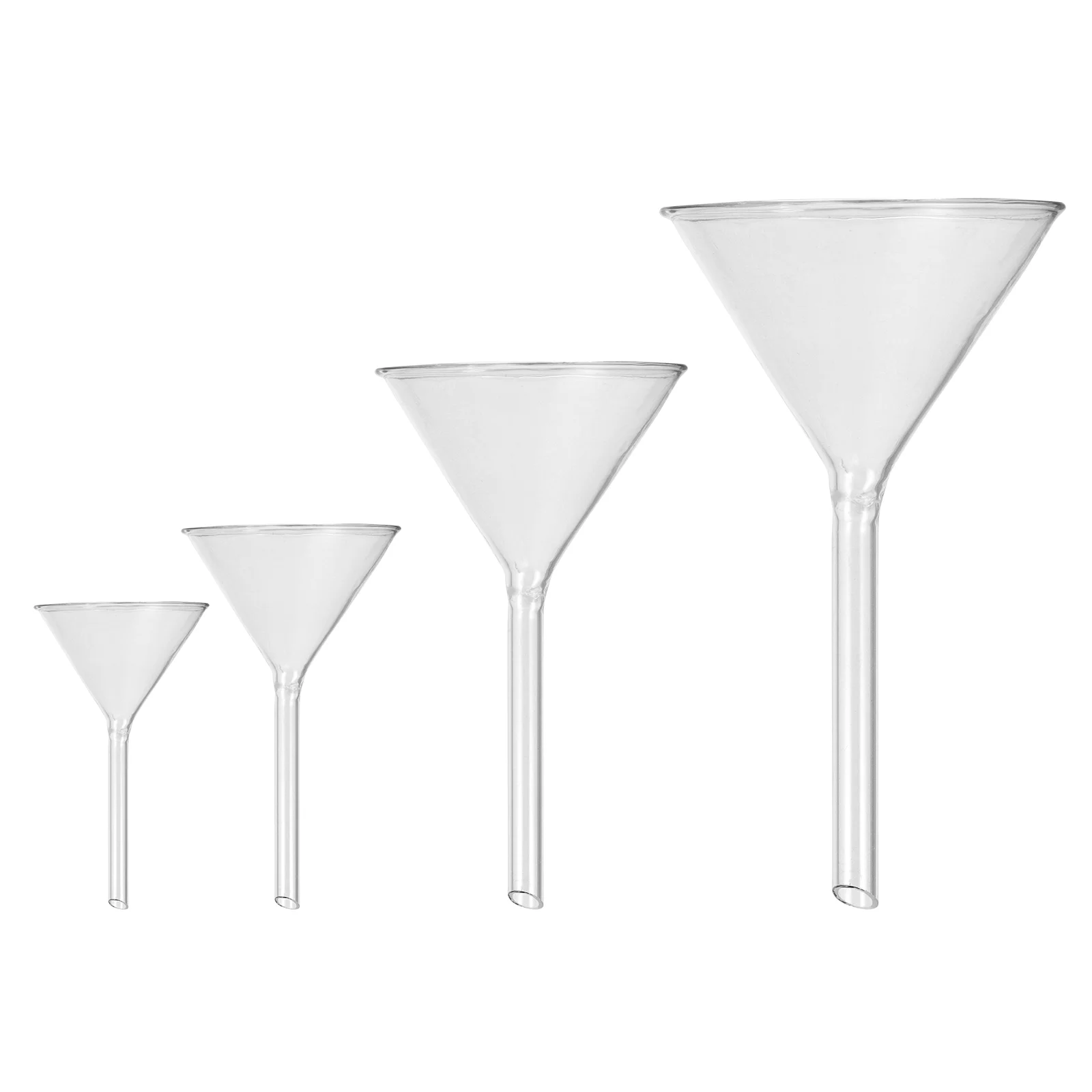 

Funnel Filling Glass Labware Labs Equipment Temperature Resistant Tool Triangle Clear Clear Strainer