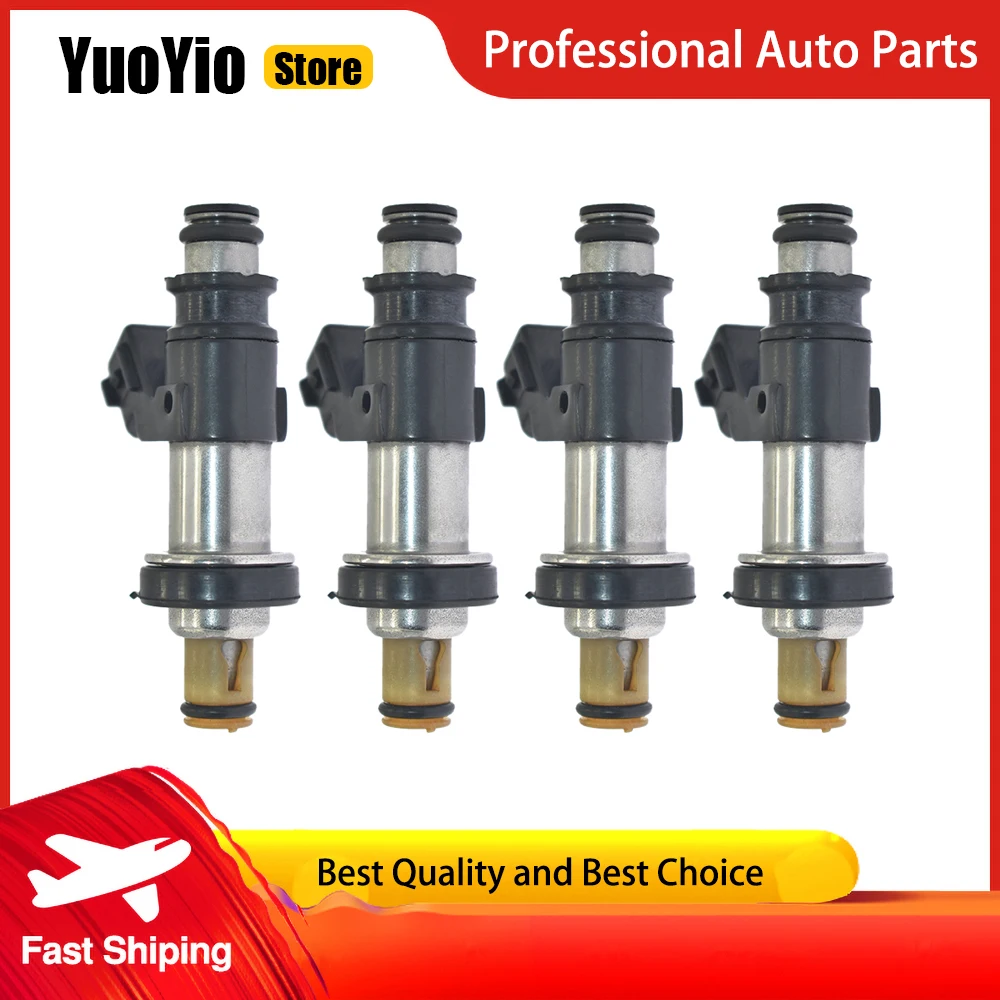 

YuoYio 4PCS New Fuel Injection Nozzle 06164-P8E-A00 For Acura TL CL MDX Honda Odyssey Pilot 3.2 3.5 V6 2000-2004