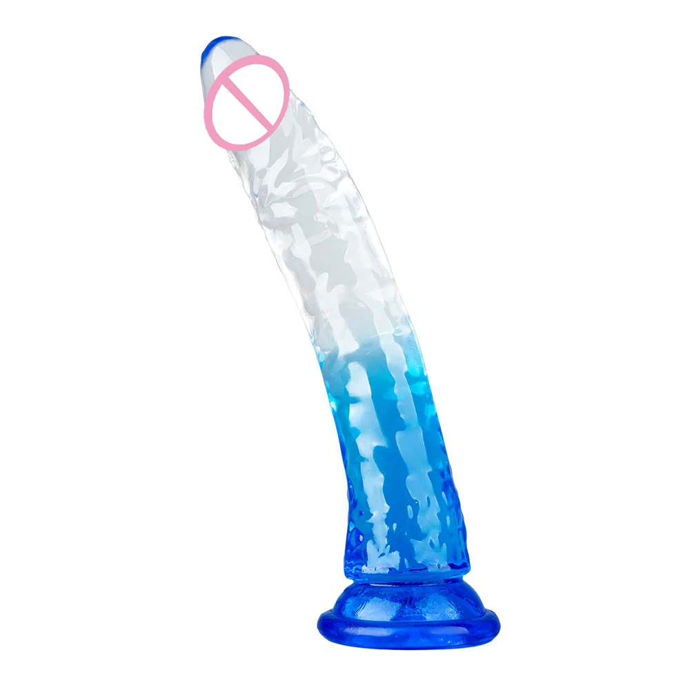 Realistic Dildo With Suction Cup Huge Penis Female G-spot Vaginal Masturbator Flexible Dildos Realistic Long Penis Sex Toys