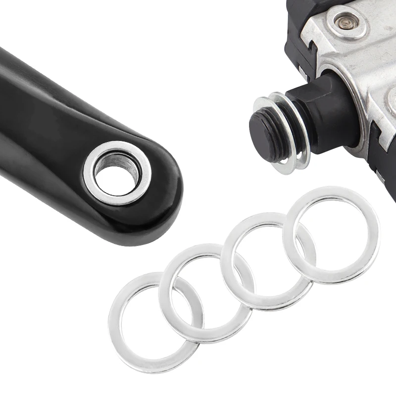 Rondelles De Pédale De Vélo En Acier - 21mm X 1mm, Lot De 10, Pour VTT Et Vélo De Route