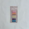 200 Sheets Creative Transparent PET Waterproof Sticky Note Pads Notepads Posits for School Stationery Office Supplies 4