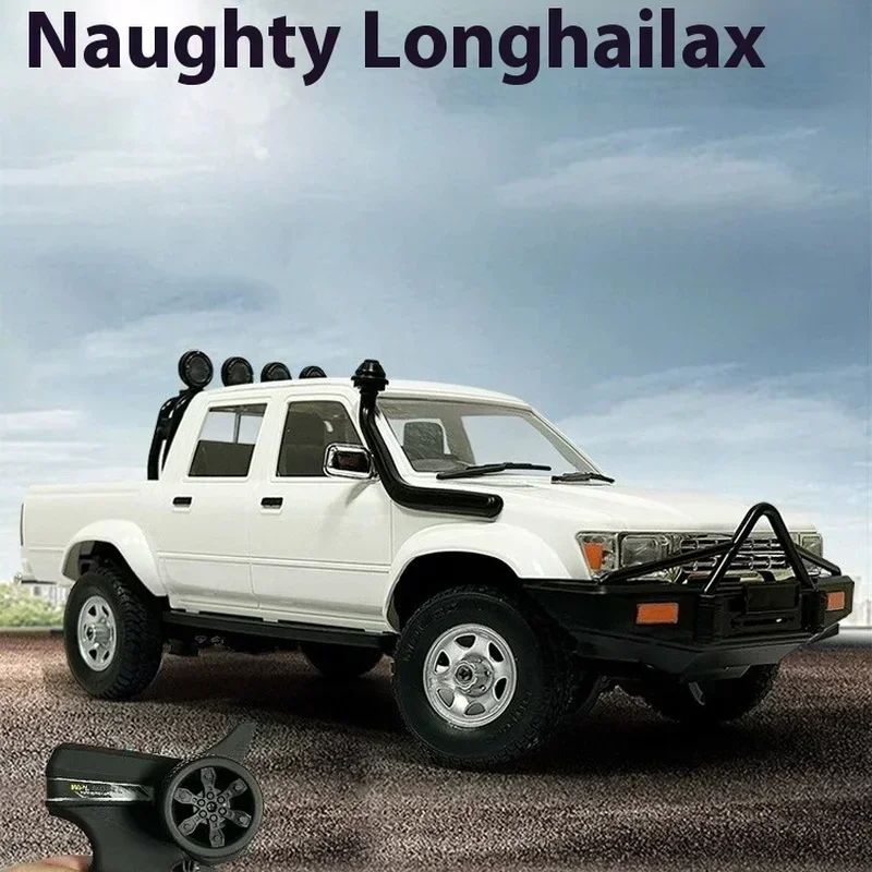 제어 가능한 LED 조명 전기 장난감 오프로드 차량 모델, Wpl D64/d64-1 1:16 Hailax 2.4g 4wd 리모컨 픽업 트럭