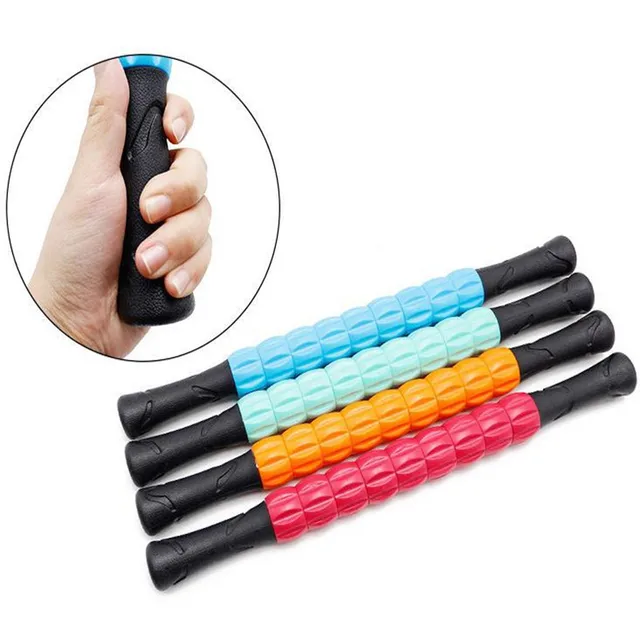 9-Wheel Massage Roller for Full-Body Relaxation and Muscle Recovery