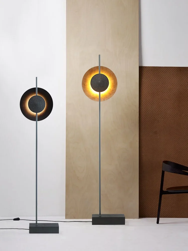 Creative Lunar Eclipse Art Floor Lamp Bedroom Study Model Room Floor Lamp Living Room Sofa