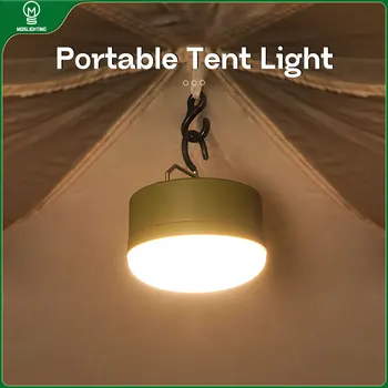 MOSLIGHTING Outdoor LED Camping Light 4 Modes MiNi Portable Hang Tent Lamp USB Rechargeable Portable Waterproof Emergency Light 1