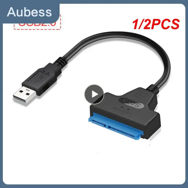 

1/2 шт. 3,0 2,0 SATA до 6 Гбит/с 3 кабеля Sata к USB 3,0 адаптер Поддержка 2,5 дюйма внешний жесткий диск SSD жесткий диск 22 Pin Sata III