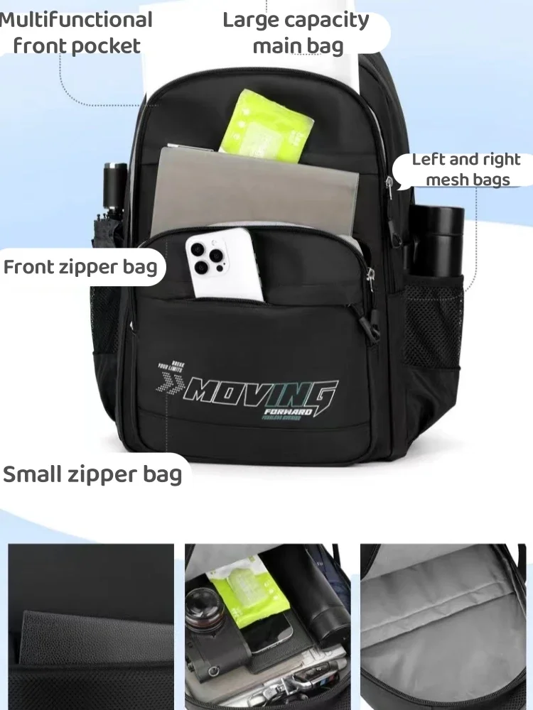Schoolbag Leisure Multifunctional Outdoor Lightweight Backpack Large Capacity Business Travel Backpack.