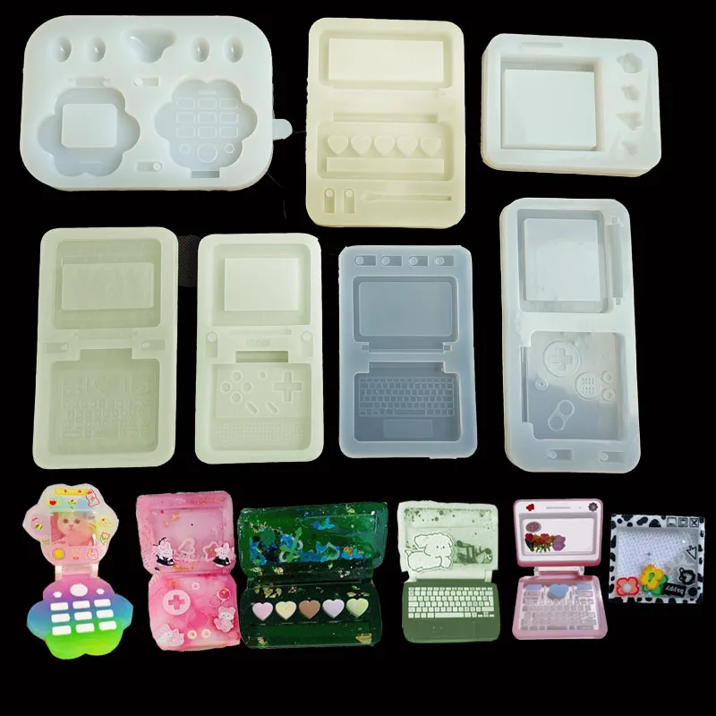 Set di 10 stampi in silicone con cilindri per gioielli fai da te, a strisce, multifunzione, in resina, per creare ciondoli trasparenti artigianali