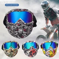 Real Cs Armor Outdoor Cycling Skiing Multi-Functional Water Transfer Pattern Mask Cold Protection Sand Flying Stones Dust Mask 2