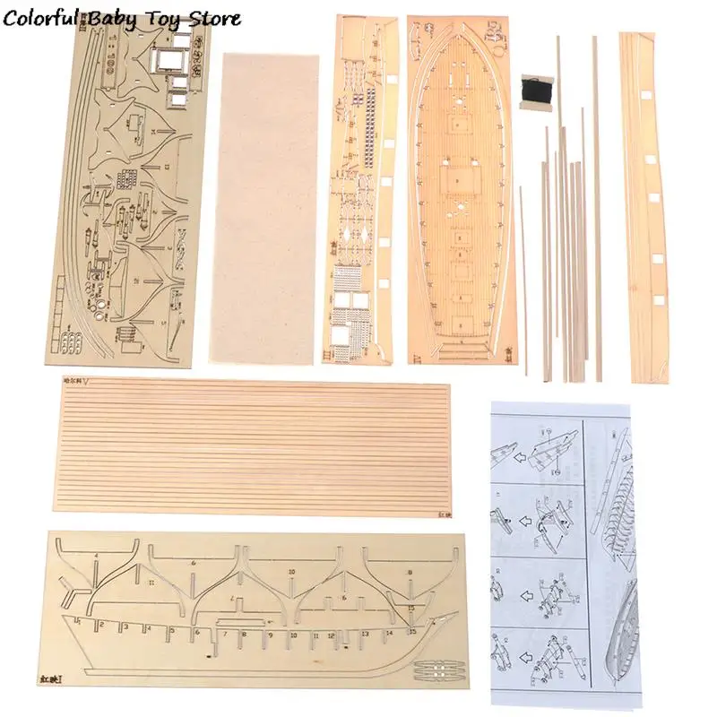 Wooden Ship Model Kit 4