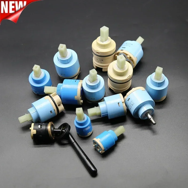 Tap Mixingspool Valve 25mm/35mm/40mm Ceramic Cartridge Faucet Cartridge Mixer Kitchen Bath Basin Shower Faucet Accessories
