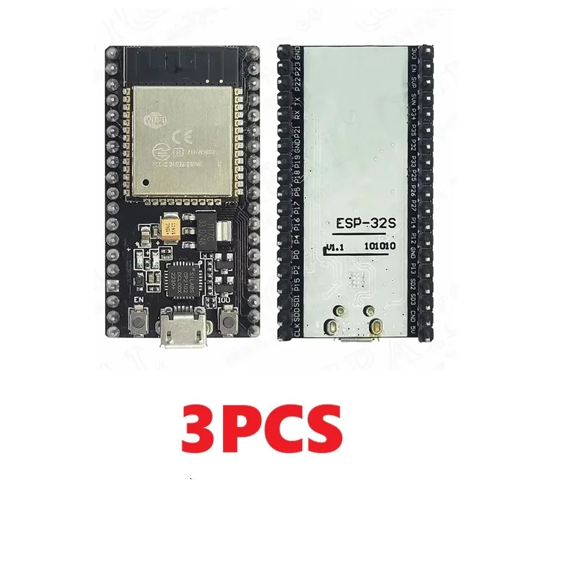ตัวเลือกสินค้า ESP32 บอร์ดพัฒนา 2.4G WiFi + Bluetooth ใช้พลังงานต่ำ