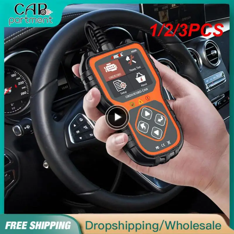 

1/2/3PCS AS200 OBD2 Scanner Code Reader Data Stream Automotive Tools Engine Check Car Scanner Professional OBD 2 Auto