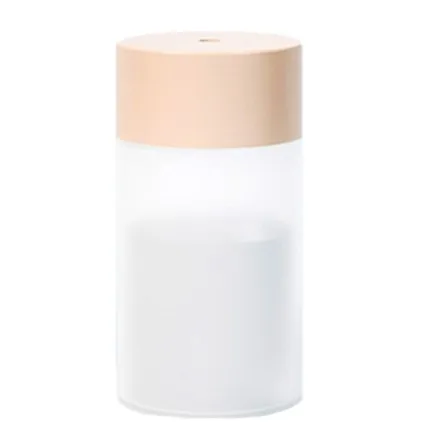 60ML Mini Luftbefeuchter Ultraschall USB LED Lampe Auto Luftreiniger Aroma Anion Nebel Maker Ätherisches Öl Diffusor Mit Romantische licht