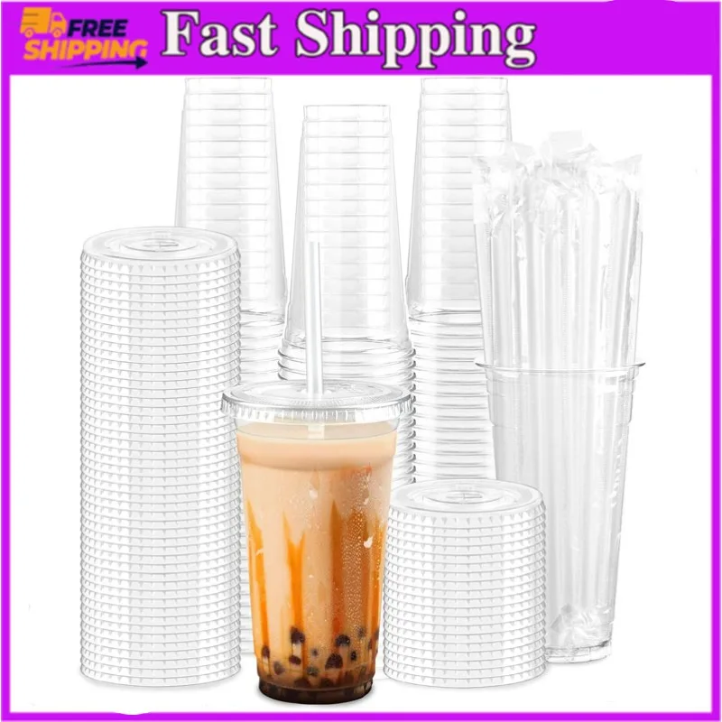 https://ae01.alicdn.com/kf/S063e1165019248ffb904246d494c8681Y/100-Sets-20-oz-Plastic-Cups-with-Lids-and-Straws-Disposable-Crystal-Clear-PET-Drinking-Cups.jpg