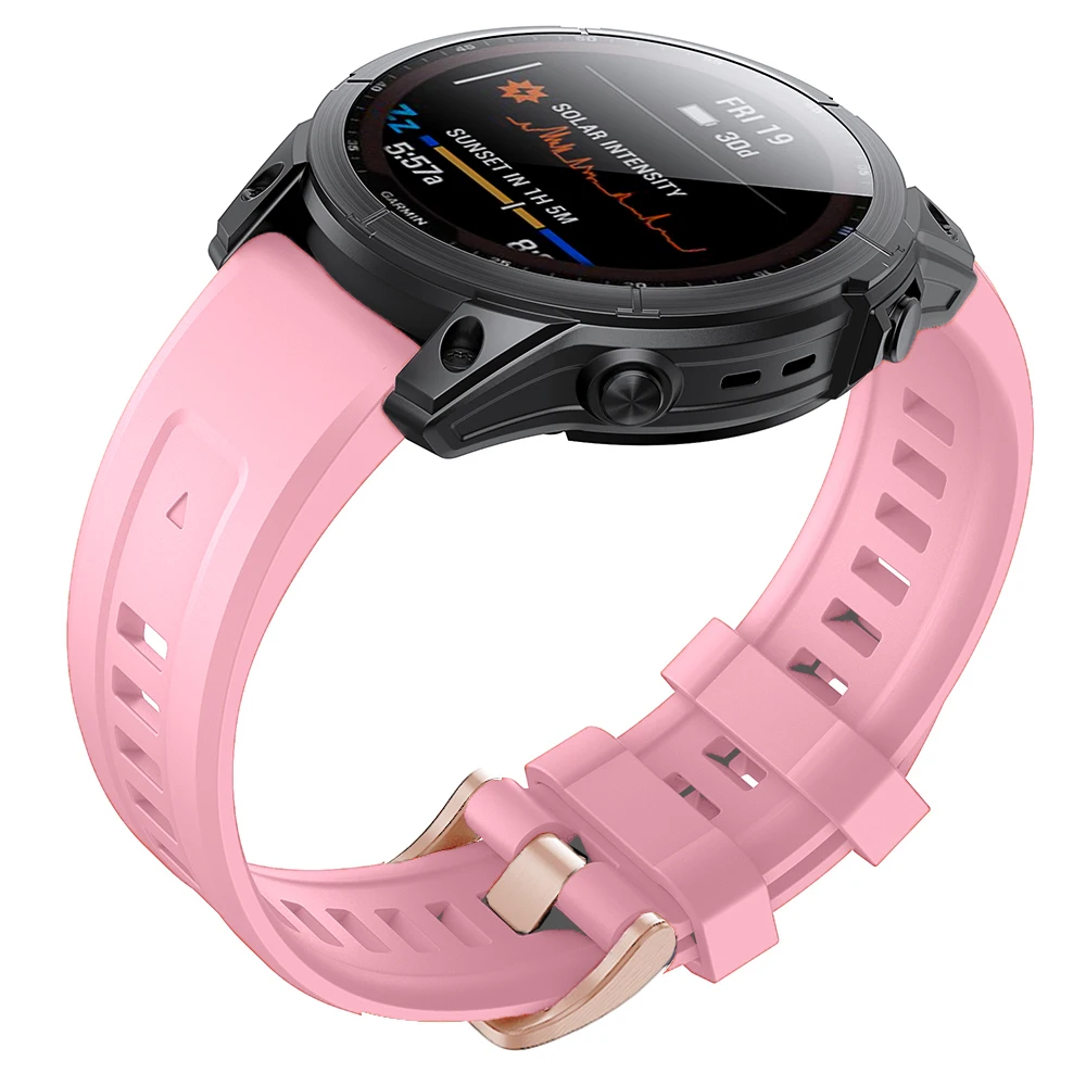 20mm Silicone Quick Release Watchband Bracelet Strap Accessory