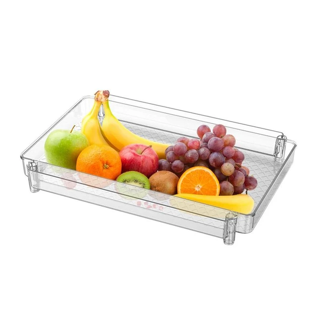 Vassoio rotante per frigorifero Piatto girevole dal design unico Scaffale  rotondo Scaffale per condimenti per bevande Frutta Accessori per la casa -  AliExpress