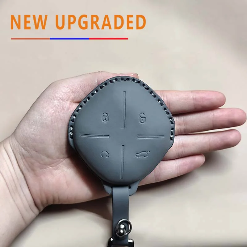 제투어 대싱 X-1 플러스 DTC I-DM IDM 가죽 키체인 쉘 프로텍터 내구성 럭셔리 액세서리용 자동차 리모컨 키 케이스 커버