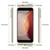 XGODY X60,6.0 inch,Smartphone Android,2+16GB ROM,Android,Dual SIM,3000mAh,Mobile phones,Quad Core,4G Cellphones,with Case Films 2