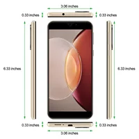XGODY X60,6.0 inch,Smartphone Android,2+16GB ROM,Android,Dual SIM,3000mAh,Mobile phones,Quad Core,4G Cellphones,with Case Films 2