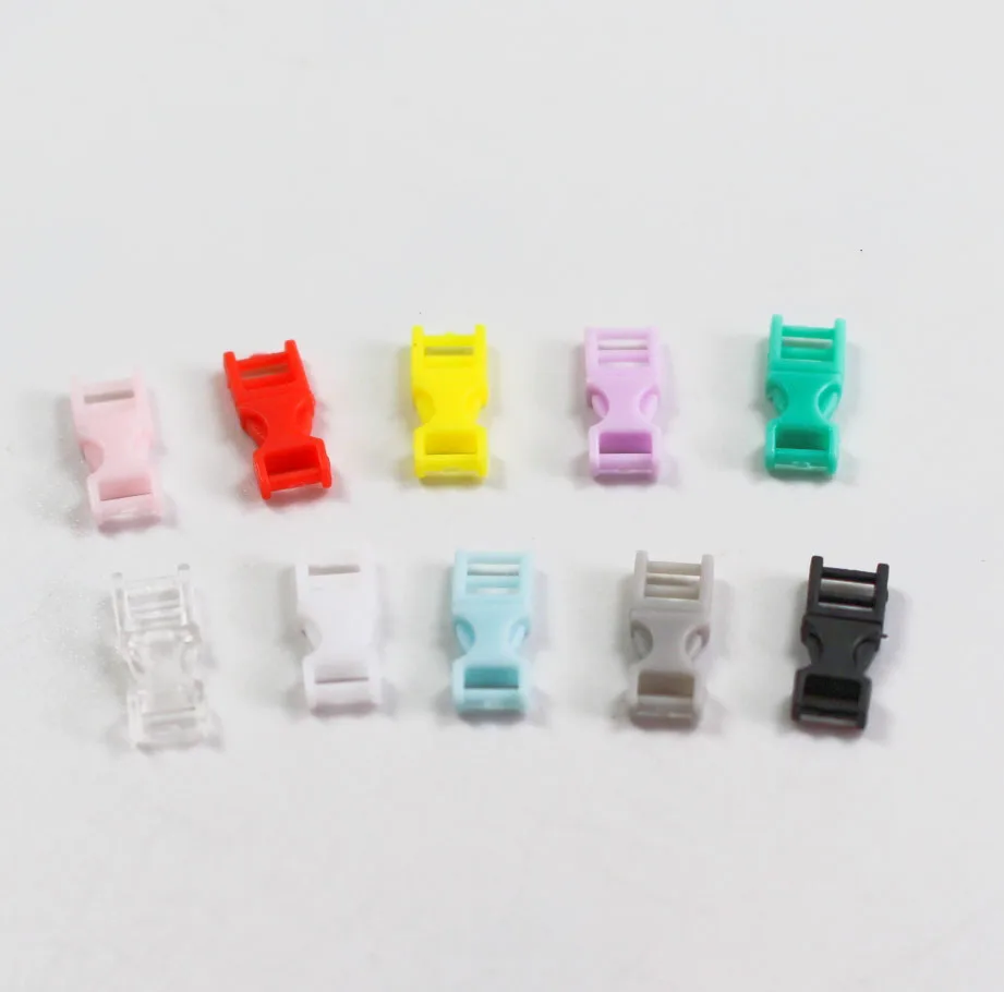 New Wholesale 3mm Smallest Plastic Mini Buckles for Doll Bags Pants Shoes Sew DIY Toy Clothing Decorative Bags Eye-splice Buckle 4
