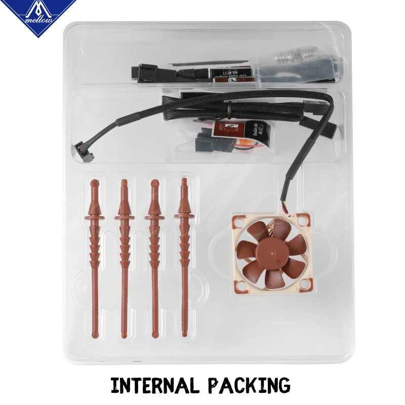 Ventilador de Impressora Nf-a4x10 Flx 5v 12v Ventilador Silencioso Premium 401040x40x10 mm Dissipador de Pinos Noctua3d - Imagem 2