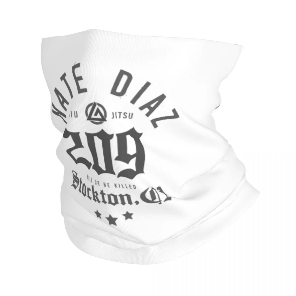 

Kill Or Be Killed Nate Diaz Jiu Jitsu 209 West Coast Gangster Bandana Neck Gaiter Printed Nate Diaz Wrap Scarf Headwear Adult