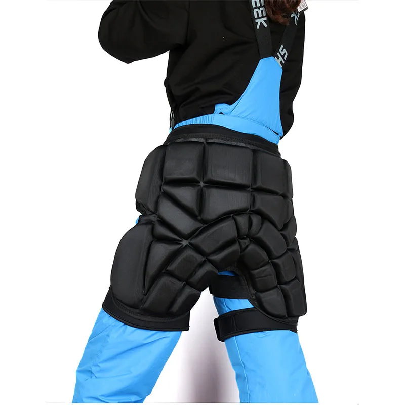 Protective Hip Padded Shorts, 3D Skiing Protector, Butt Pad Pants, Outdoor Sports Guard Pad, Snowboarding, Impact Protection