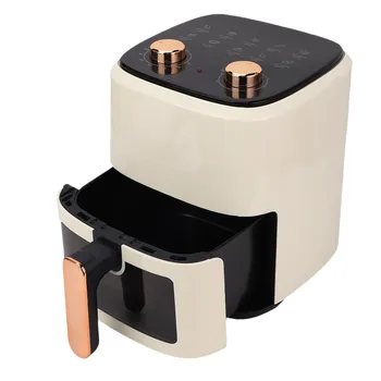 Fornello da cucina Fornello ad aria Friggitrice da cucina Multifunzione senza olio completamente automatico 5,5 litri Grande capacità per friggitrice da cucina elettrica domestica 1