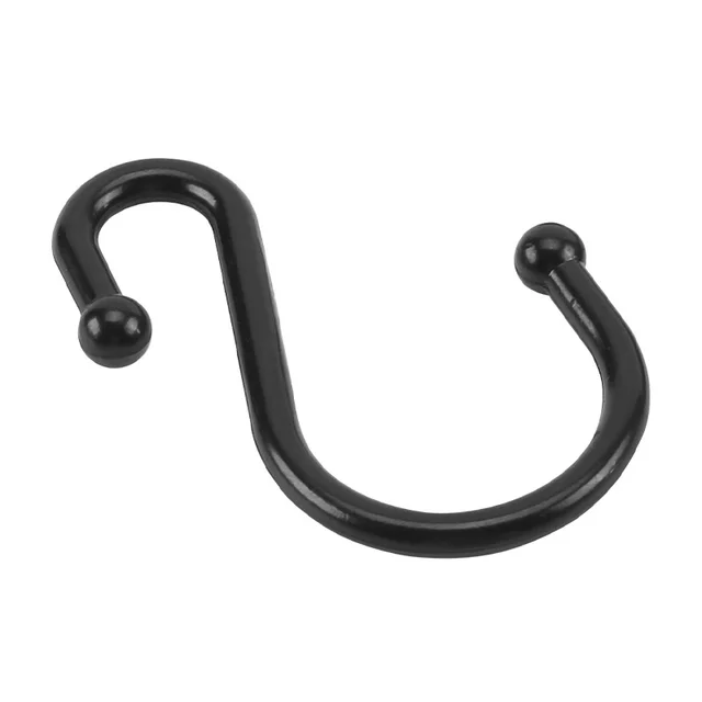 Fémruhák Fogas Horgos Zuhanyfüggönyhorog Konyha Horog Fém S-Hook Fürdőszoba Kiegészítők - Image 4