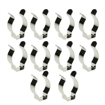 용수철 테리 클립 스테인리스 스틸 좁은 기본 도구, 차고 창고 하드웨어 보관 행거, 6mm-35mm 헤비 듀티 도구, 10 개