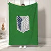 A-Attack on Titan Boho Home Decor Fluffy Soft Blankets Sofa Summer Cute Throw Blanket for Bed Bedroom Decoration Bedspread the 6