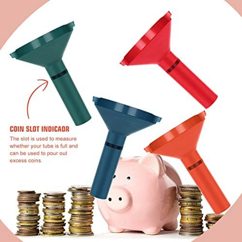 Coin Sorter With Coin Wrappers With 150Pcs Rolls Wrappers Assorted Counter Tubes Plastic For All Coins