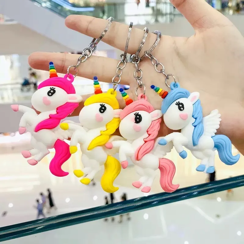 Einhorn Thema Party Süßigkeiten Geschenktüte Regenbogen Einhorn Dekor Armband Ring Schlüsselanhänger Kind Geburtstagsgeschenk Hochzeit Babyparty Zubehör – Detail 11