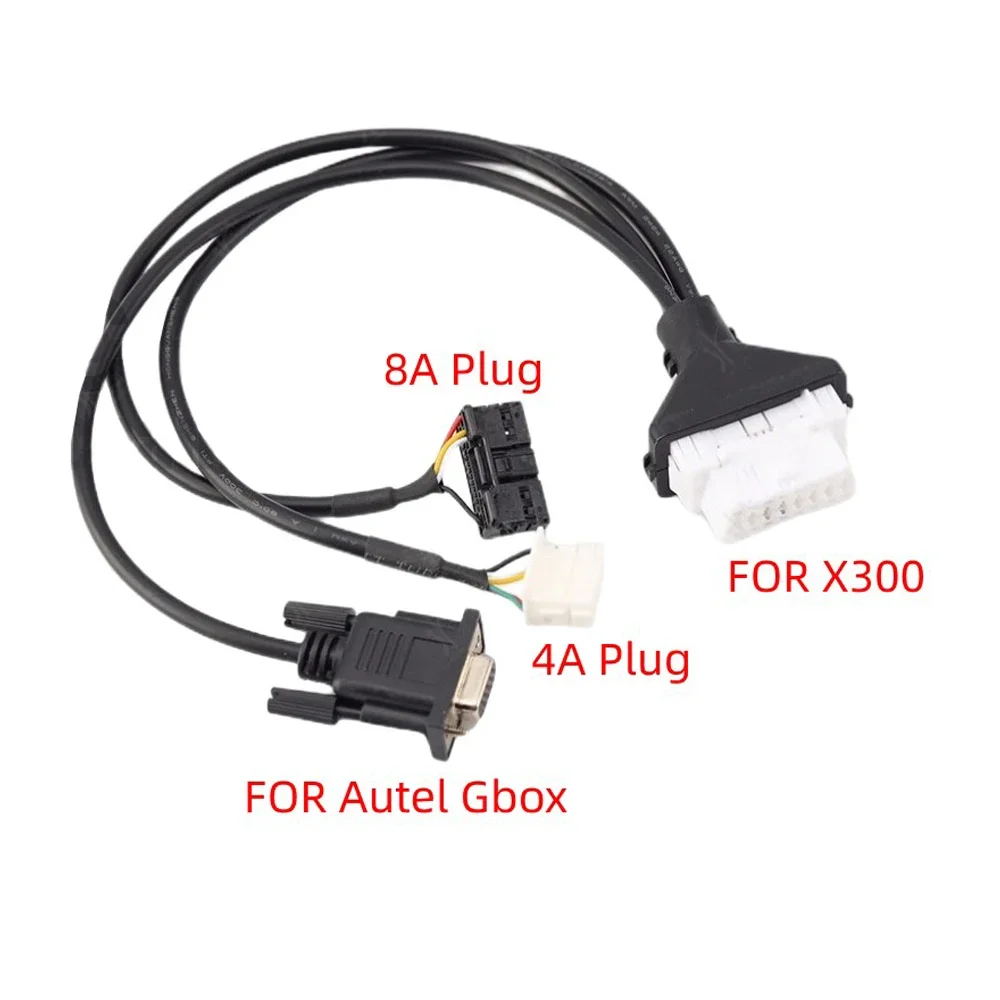 Кабель 2 в 1 4A и 8A, кабель OBD2 для дистанционного программирования Toyota 4A 8A, подходит для Autel GBox X300 DP PAD2 (art.: 3920c7b1ca3fa) - 3920c7b1ca3fa