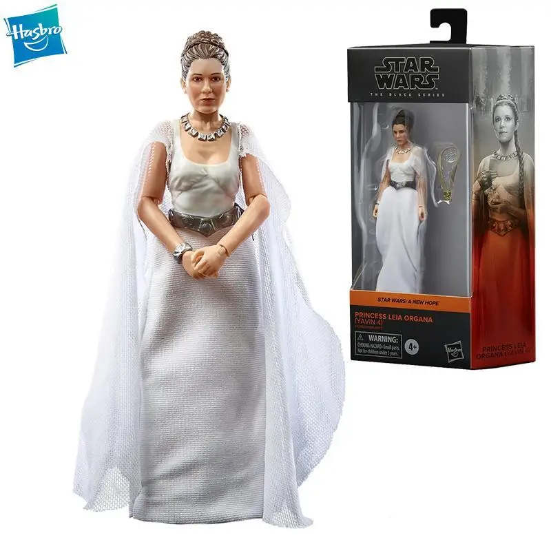 

Original Hasbro Star Wars Vol.4: The Black Series Leia Organa Solo 6 Inch Action Figure Toy Model Collectible Gift In Stock New