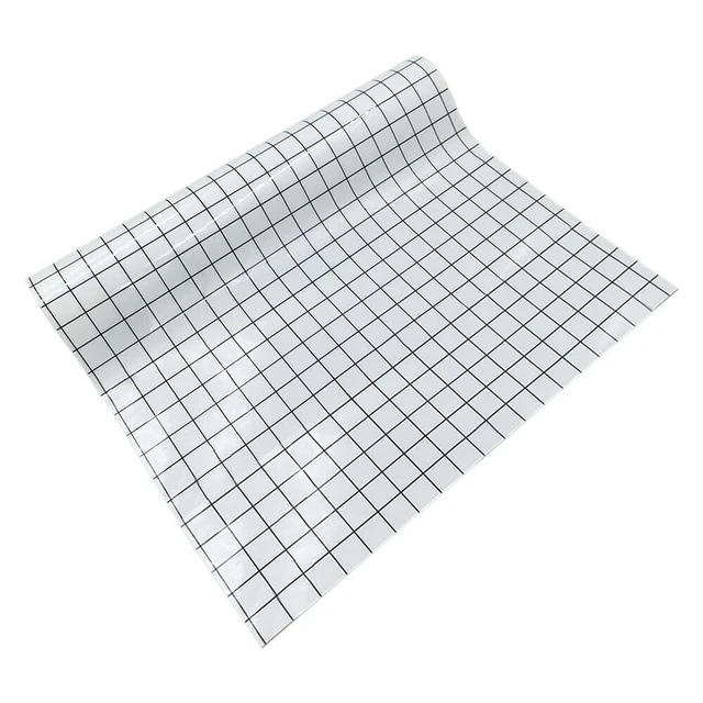 30x100cm Clear Transfer Paper with Grid Alignment for Cricut