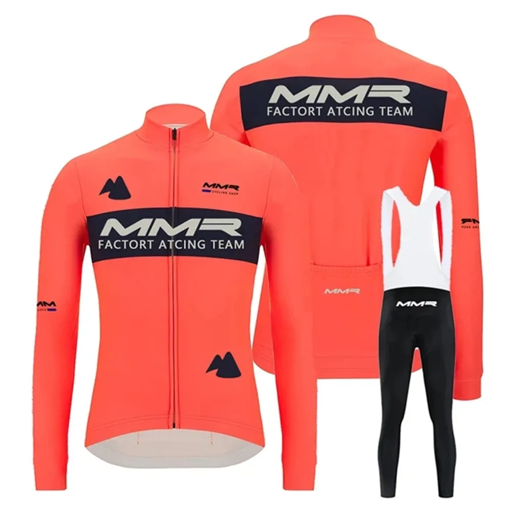 

MMR Bike Long Sleeves Cool Refreshing Shirt Man's Cycling Jersey Kit Spring Autumn Mountain Bicycle Wear Triathlon Cycle Uniform