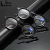 Vintage Oval Reading Glasses for Women Men Anti Blue Light Presbyopia Eyeglasses Computer Hyperopia Diopter +1.0 +1.5 +2.0 +2.5 1
