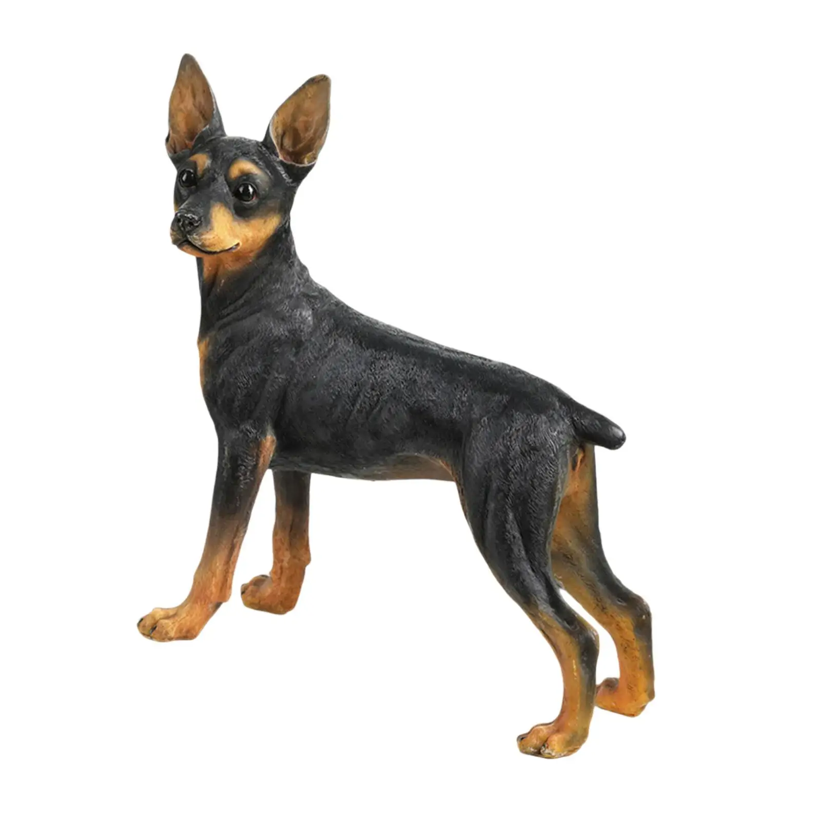 Dog Statue Party Favors Desktop Art Figurine for Desktop Bookshelf Indoor