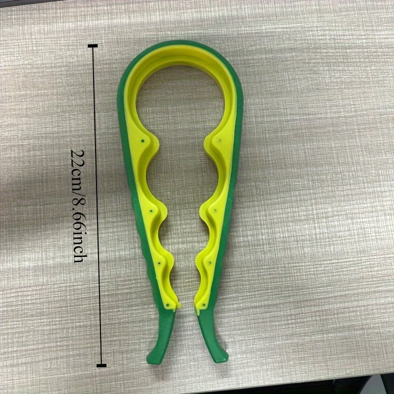 1 ouvre-boîte - facile à saisir, adapté aux mains débiles et à faible résistance - outil de cuisine multifonctionnel avec marqueurs de mesure