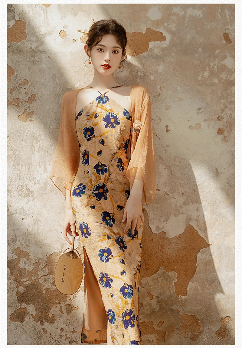 

new summer Fashion casual brand female women girls thin Beach holiday shirt dress sets suits clothing