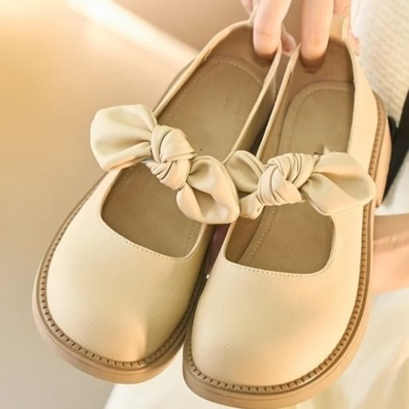 靴 sculture sistercurie maryjaneshoes y2k Mary Jane White Cute Shoes for Women 2024 Kawaii with Bow