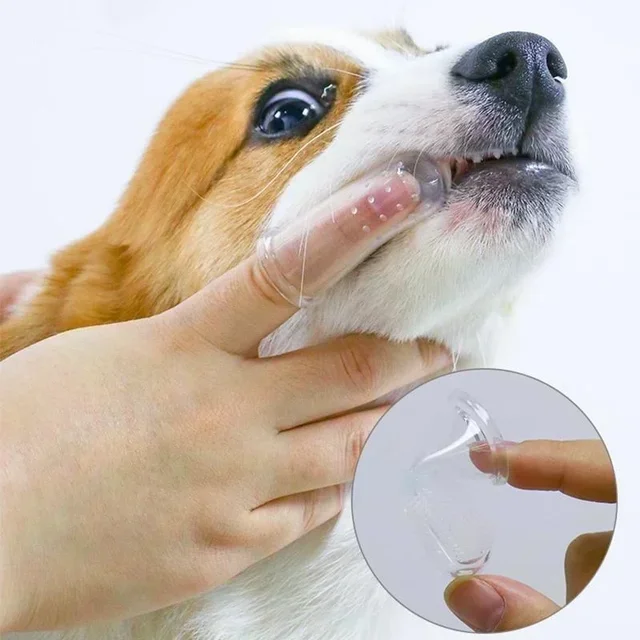 Super Soft Pet Finger Toothbrush 4