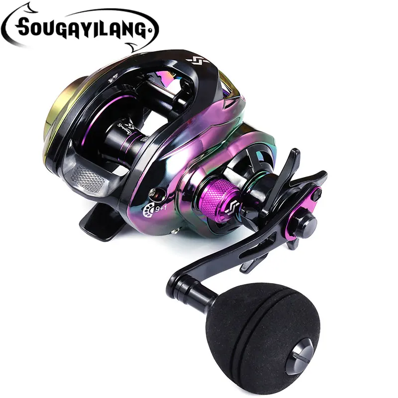 Sougayilang Baitcasting Reel Brake Reel 22LB Drag Power 8.01