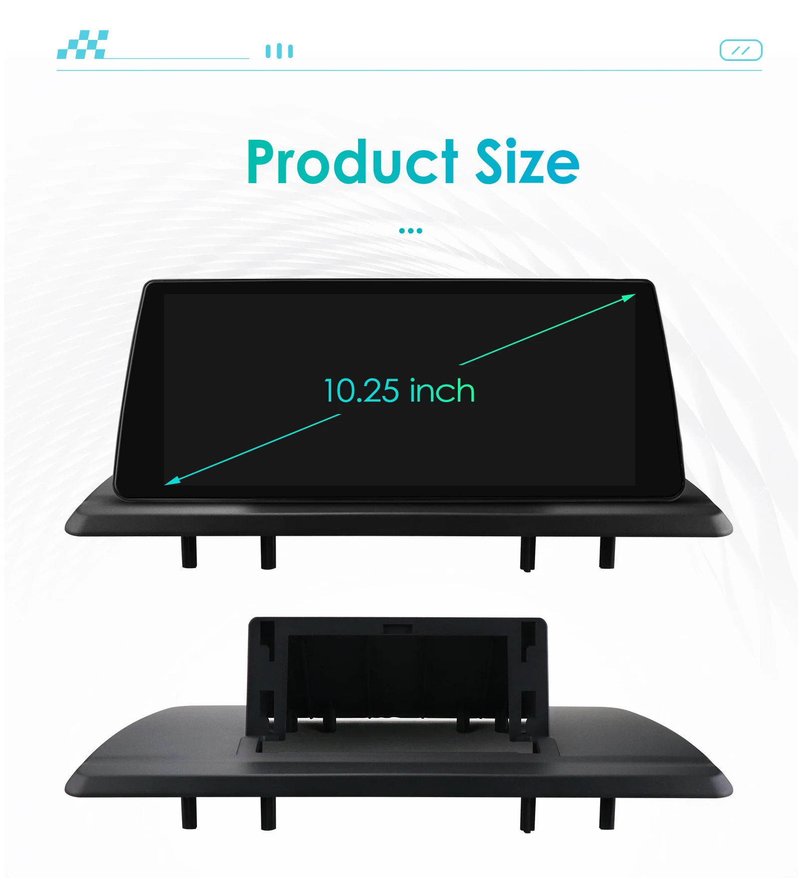 10,25 "Carplay Android 13 Auto Auto radio Für BMW 1 Serie E81 E82 E87 E88 CCC CIC 2006-2012 multimedia Player 2din RDS Autoradio – Detail 33