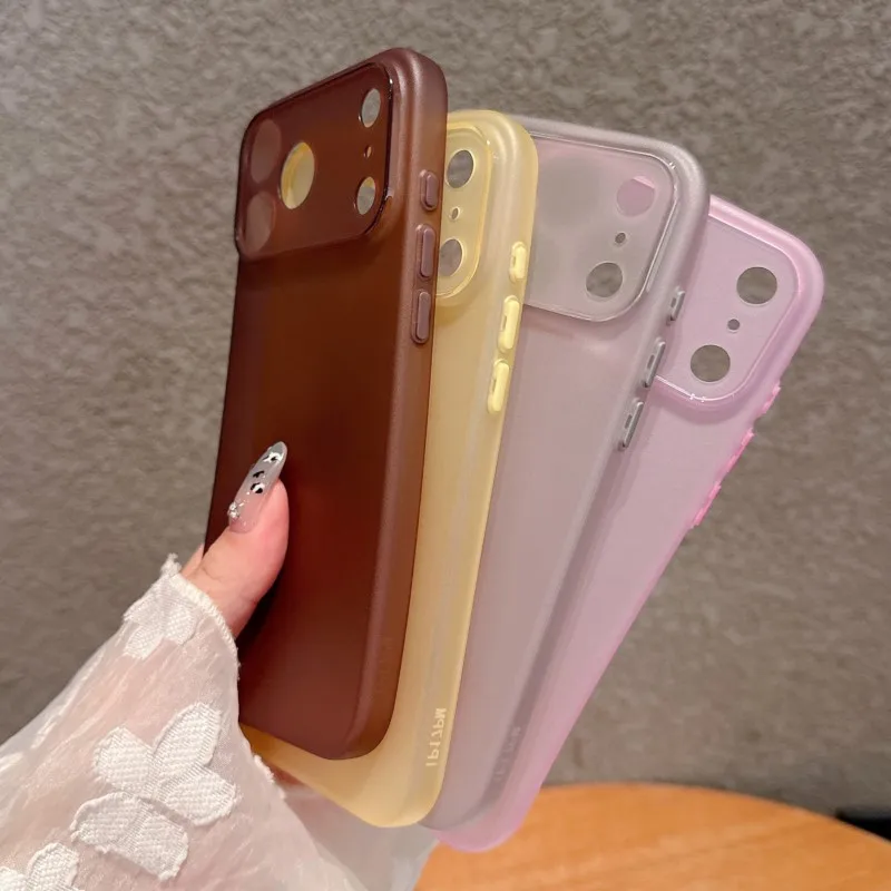 รูปสินค้า เคสซิลิโคนบางเฉียบ นุ่ม หรูหรา สำหรับ iPhone 17/16/15/14/13/12/11 Pro Max