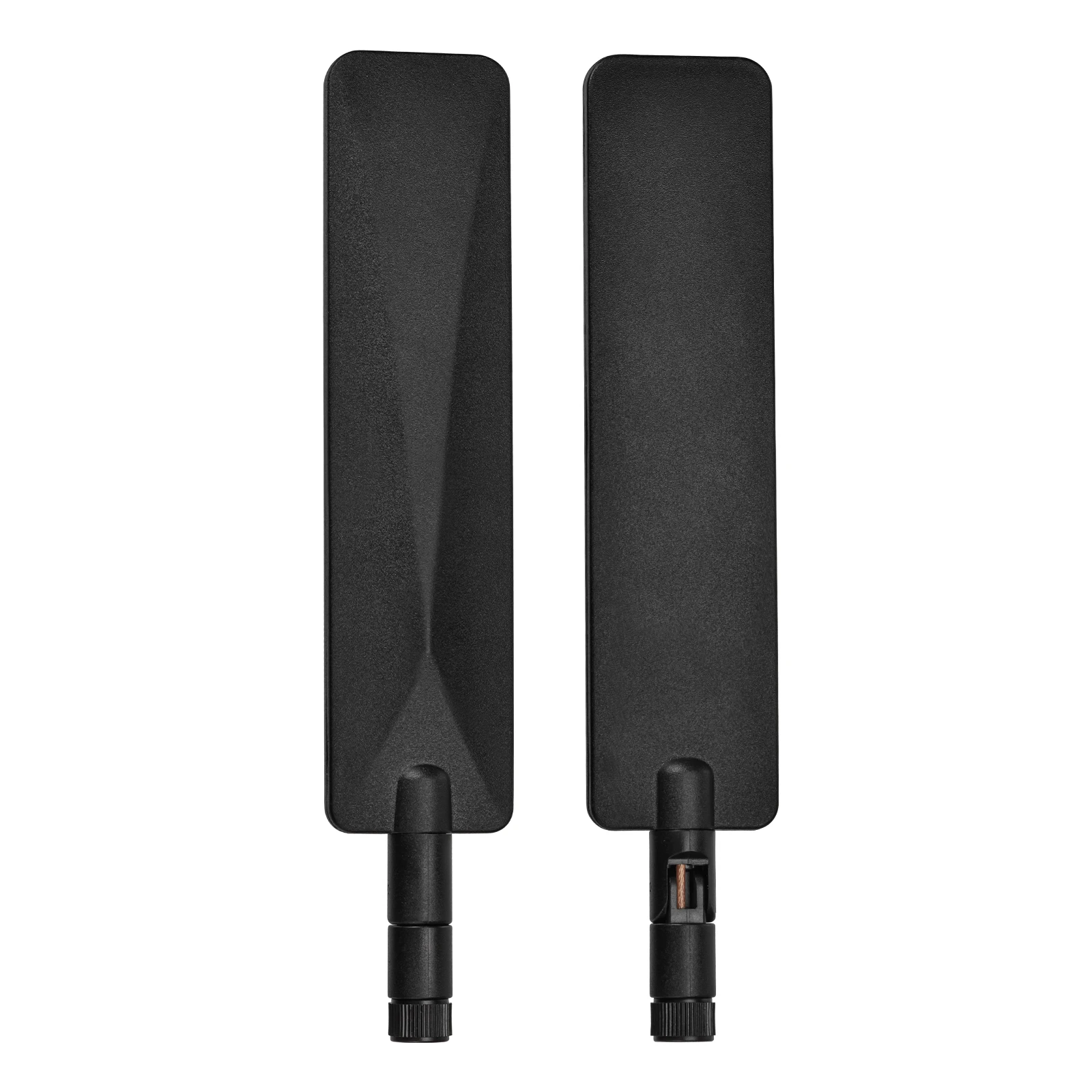 Superbat 2X8dbi 2.4/5/6GHz Tri-Band WiFi 6E Antenna RP-SMA Male,MIMO Omnidirectional Antenna for Router,Network Card,IP Camera