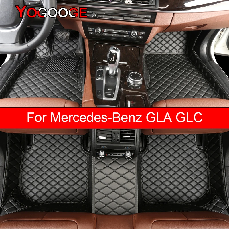 Yogooge Car Floor Mats For Mercedesbenz Gla Glc Auto Foot Coche